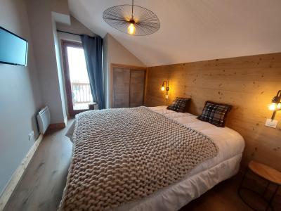 Urlaub in den Bergen 4 Zimmer Chalet für 6 Personen - Chalet Hope - Valmorel - Schlafzimmer