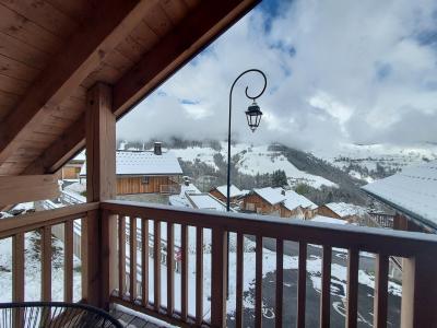 Urlaub in den Bergen 4 Zimmer Chalet für 6 Personen - Chalet Hope - Valmorel - Terrasse