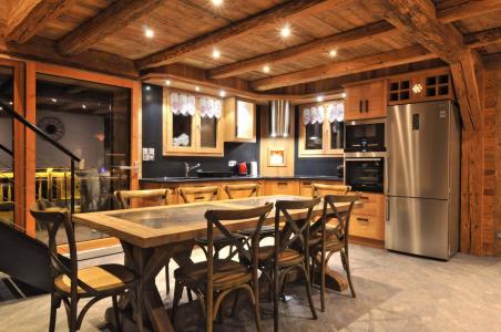 Vakantie in de bergen Appartement 4 kamers 6 personen - Chalet Imelda - Châtel - Woonkamer