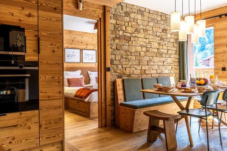 Urlaub in den Bergen 7 Zimmer Chalet für 12 Personen - Chalet Individuel Tueda - Méribel-Mottaret - Wohnzimmer