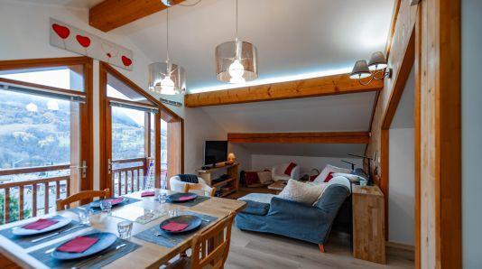 Каникулы в горах Апартаменты дуплекс 3 комнат 5 чел. - Chalet Iris - Saint Martin de Belleville - Салон