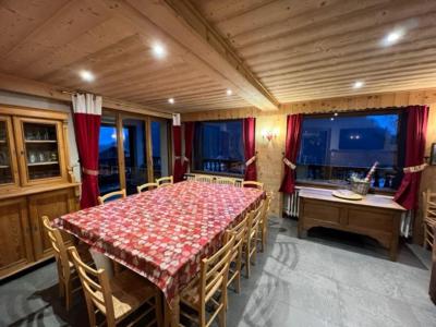 Holiday in mountain resort 7 room apartment 14 people - Chalet Jacrose - Châtel - Table