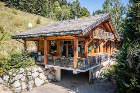 Vacances en montagne Chalet mitoyen 5 pièces cabine 10 personnes - Chalet Johmarons - Les Gets - Extérieur été