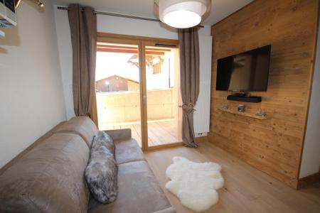 Vakantie in de bergen Appartement 3 kamers 6 personen (01) - Chalet Jorasse 1 B - Les Saisies - Woonkamer