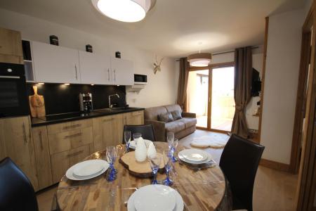 Vakantie in de bergen Appartement 3 kamers 6 personen (01) - Chalet Jorasse 1 B - Les Saisies - Woonkamer