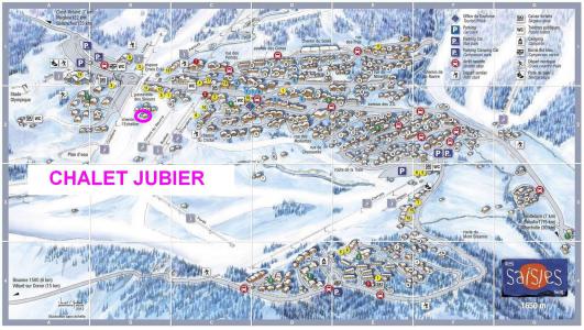 Vacances en montagne Chalet Jubier - Les Saisies - Plan