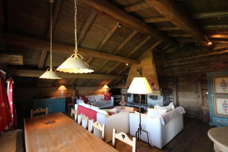 Holiday in mountain resort 7 room chalet 11 people - Chalet Jubier - Les Saisies - Living room