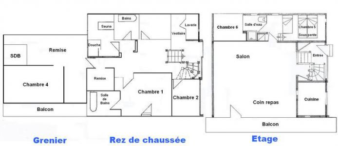 Urlaub in den Bergen 7 Zimmer Chalet für 11 Personen - Chalet Jubier - Les Saisies - Unterkunft