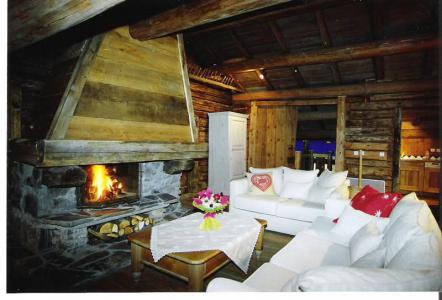 Vakantie in de bergen Chalet 7 kamers 11 personen - Chalet Jubier - Les Saisies - Open haard