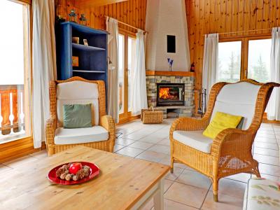 Holiday in mountain resort Chalet Krokus - Thyon - Living room