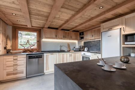 Vakantie in de bergen Chalet L'Anier - Saint Gervais - Keuken