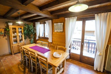 Urlaub in den Bergen 3-Zimmer-Holzhütte für 5 Personen - Chalet l'Atelier de Théo - Châtel - Esszimmer