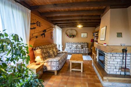 Urlaub in den Bergen 3-Zimmer-Holzhütte für 5 Personen - Chalet l'Atelier de Théo - Châtel - Wohnzimmer