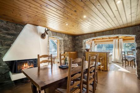 Holiday in mountain resort Chalet triplex 4 rooms cabin 6 people - Chalet L'Ecureuil sur Le Toit - Courchevel - Living room