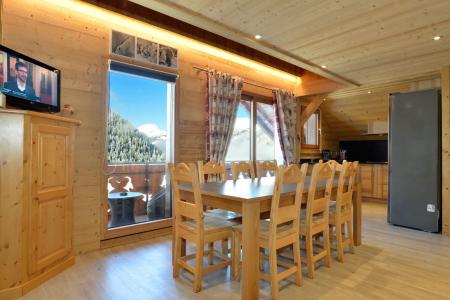 Urlaub in den Bergen 3 Zimmer Maisonettewohnung für 7 Personen (3) - Chalet l'Epicéa - Châtel - Wohnzimmer