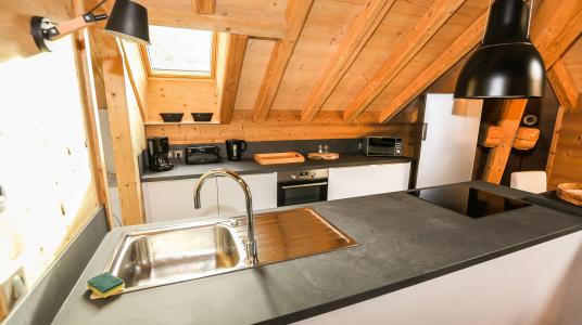 Holiday in mountain resort Chalet l'Epinette - Valloire - Open-plan kitchen