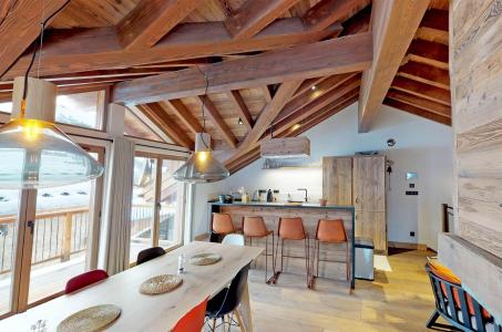Urlaub in den Bergen 6 Zimmer Chalet für 10-12 Personen - Chalet l'Etable - Saint Martin de Belleville - Wohnzimmer