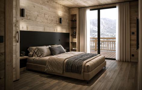 Holiday in mountain resort 7 room chalet 14 people - Chalet L'Hermine - Les 2 Alpes - Bedroom