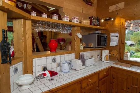 Vacaciones en montaña Apartamento dúplex 8 piezas 16 personas - Chalet l'Hermine des Vorres - Châtel - Kitchenette