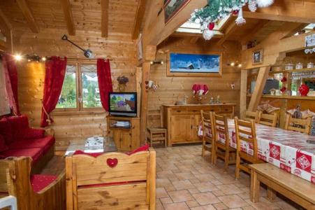 Vacances en montagne Appartement duplex 8 pièces 16 personnes - Chalet l'Hermine des Vorres - Châtel - Séjour