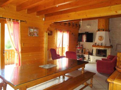 Urlaub in den Bergen 4 Zimmer Chalet für 8 Personen - Chalet l'Hibiscus - Pralognan-la-Vanoise - Wohnzimmer