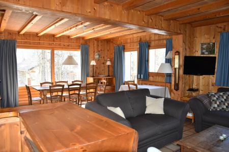 Vakantie in de bergen Chalet 7 kamers 12 personen - Chalet la B'Zeille - Pralognan-la-Vanoise - Woonkamer