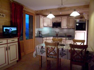 Urlaub in den Bergen 3-Zimmer-Holzhütte für 5 Personen (2) - Chalet la Buissière - Le Grand Bornand - Wohnzimmer