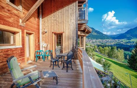 Vacanze in montagna Appartamento su 3 piani 6 stanze per 14 persone - Chalet la COUQUEILLE - Châtel - Terrazza