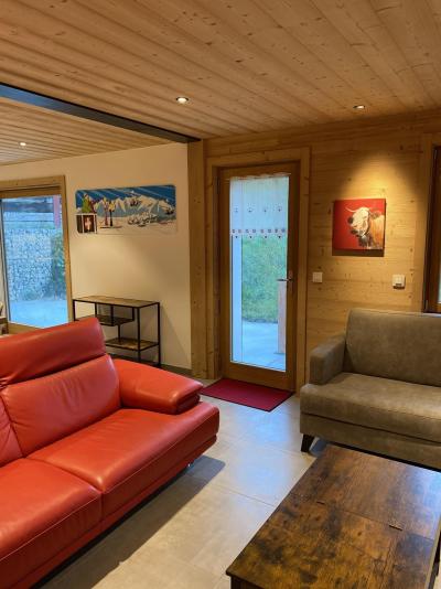 Vakantie in de bergen Appartement 6 kamers 12 personen - Chalet La Ferme de Delphine et François - Châtel - Woonkamer