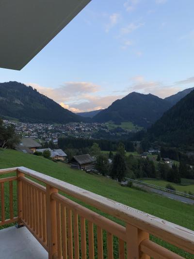 Vacances en montagne Appartement 6 pièces 12 personnes - Chalet La Ferme de Delphine et François - Châtel - Balcon