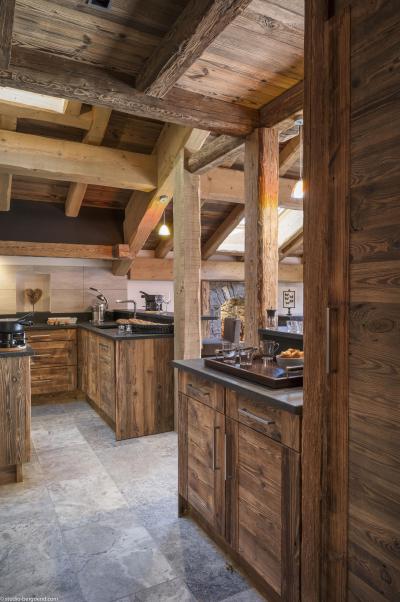 Vacanze in montagna Chalet su 3 piani 7 stanze per 10 persone - Chalet la Ferme de Juliette - Le Grand Bornand - Cucina aperta