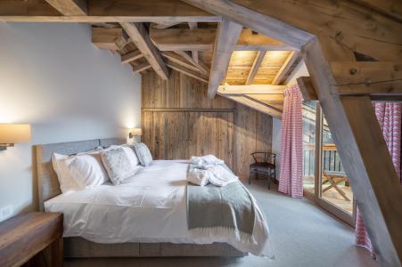 Holiday in mountain resort 6 room triplex chalet 10 people - Chalet la Fermette - Saint Martin de Belleville - Bedroom