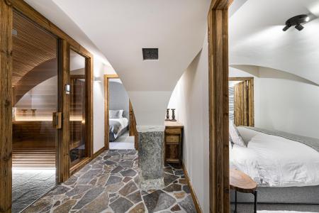 Holiday in mountain resort 6 room duplex chalet 10 people - Chalet la Grange - Saint Martin de Belleville - Bedroom