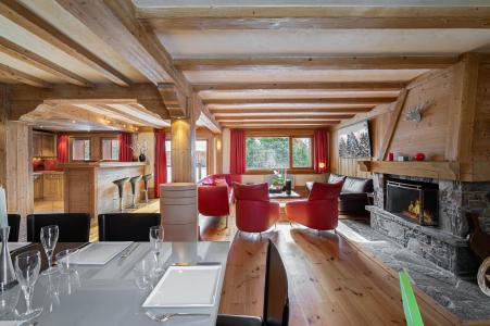 Urlaub in den Bergen Triplex-Chalet 6 zimmer 10 Personnen - Chalet la Grange à Gégé - Méribel - Wohnzimmer