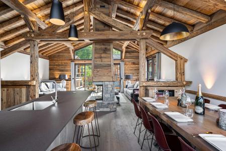 Vacanze in montagna Chalet 6 stanze per 10 persone - Chalet la Grange - Saint Martin de Belleville - Sala da pranzo