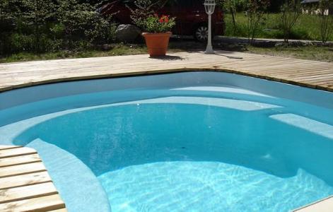 Holiday in mountain resort Chalet la Lauze - Les 2 Alpes - Swimming pool