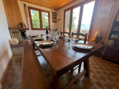 Vakantie in de bergen Chalet duplex 4 kamers 9 personen - Chalet la Lézardière - La Toussuire - Woonkamer