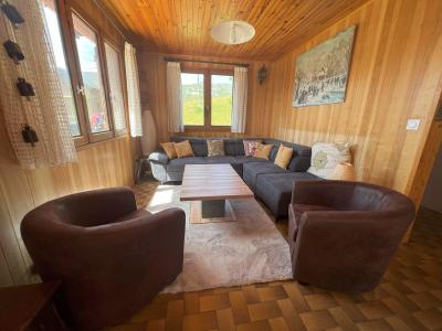 Vakantie in de bergen Chalet duplex 4 kamers 9 personen - Chalet la Lézardière - La Toussuire - Woonkamer