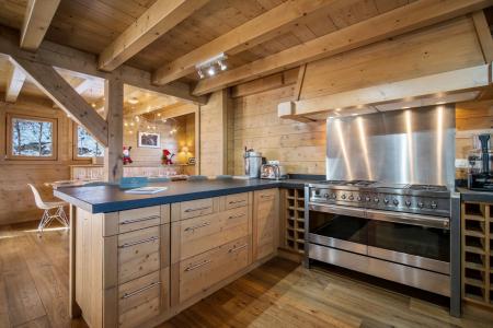 Wakacje w górach Domek górski triplex 6 pokojowy  dla 13 osób - Chalet La Nia - Saint Gervais - Kuchnia