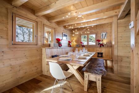 Urlaub in den Bergen Triplex-Chalet 6 zimmer 13 Personnen - Chalet La Nia - Saint Gervais - Wohnzimmer