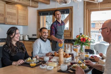 Holiday in mountain resort 5 room mezzanine chalet 8 people (CLPF) - Chalet La Petite Forêt - Megève - 