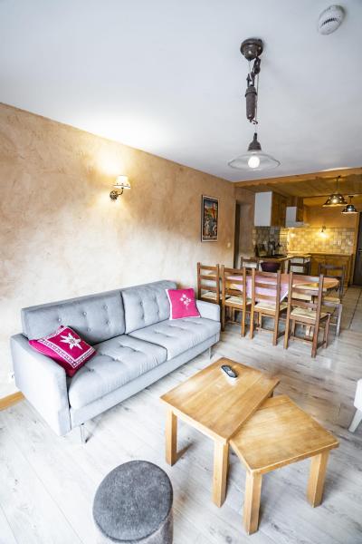 Vakantie in de bergen Appartement 5 kamers 7 personen - Chalet la Puce - Châtel - Woonkamer