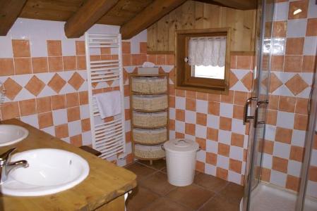 Urlaub in den Bergen Doppelhaus Holzhütte 5 Zimmer 8-10 Personnen - Chalet la Sauvire - Champagny-en-Vanoise - Waschräume