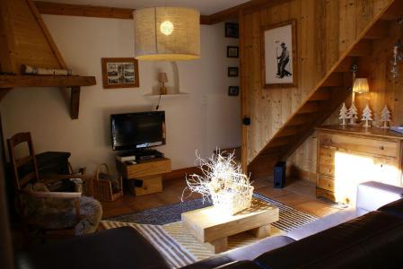 Urlaub in den Bergen Chalet la Sauvire - Champagny-en-Vanoise - Kleines Wohnzimmer
