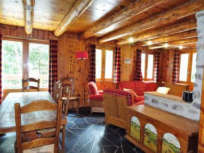 Urlaub in den Bergen 5-Zimmer-Appartment für 8 Personen - Chalet la T'Santela - Pralognan-la-Vanoise - Wohnzimmer
