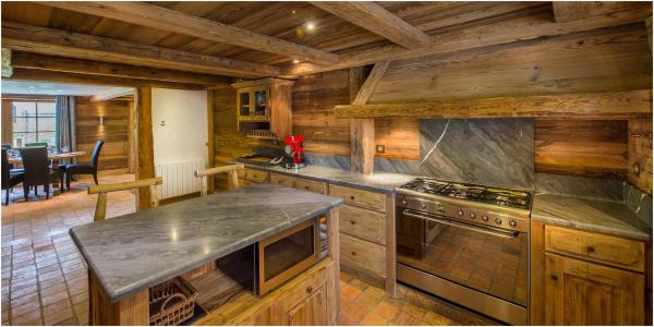 Vacances en montagne Chalet 6 pièces 10 personnes - Chalet la Tannière des Ours - Méribel - Cuisine