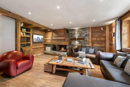 Vacances en montagne Chalet 6 pièces 10 personnes - Chalet la Tannière des Ours - Méribel - Séjour