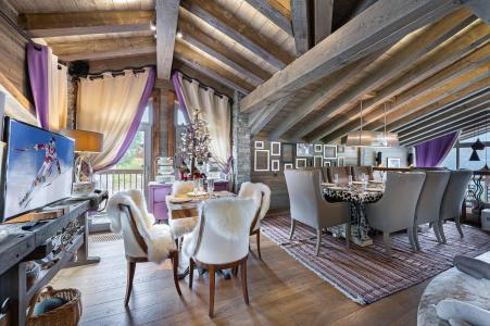 Holiday in mountain resort Chalet Labaobou - Courchevel
