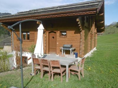 Holiday in mountain resort 5 room chalet 9 people - Chalet le Bervonne - Le Grand Bornand - Terrace