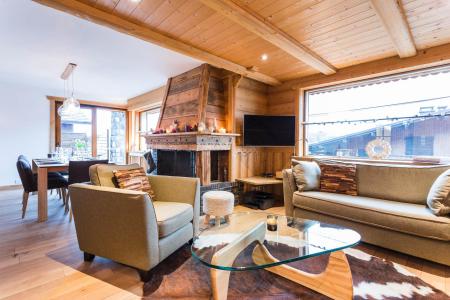 Holiday in mountain resort 6 room chalet 10 people - Chalet le Blizzard - Morzine - Living room